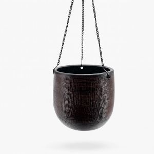 Brown Hang Basket Mira17 cm hoog 58 Studio